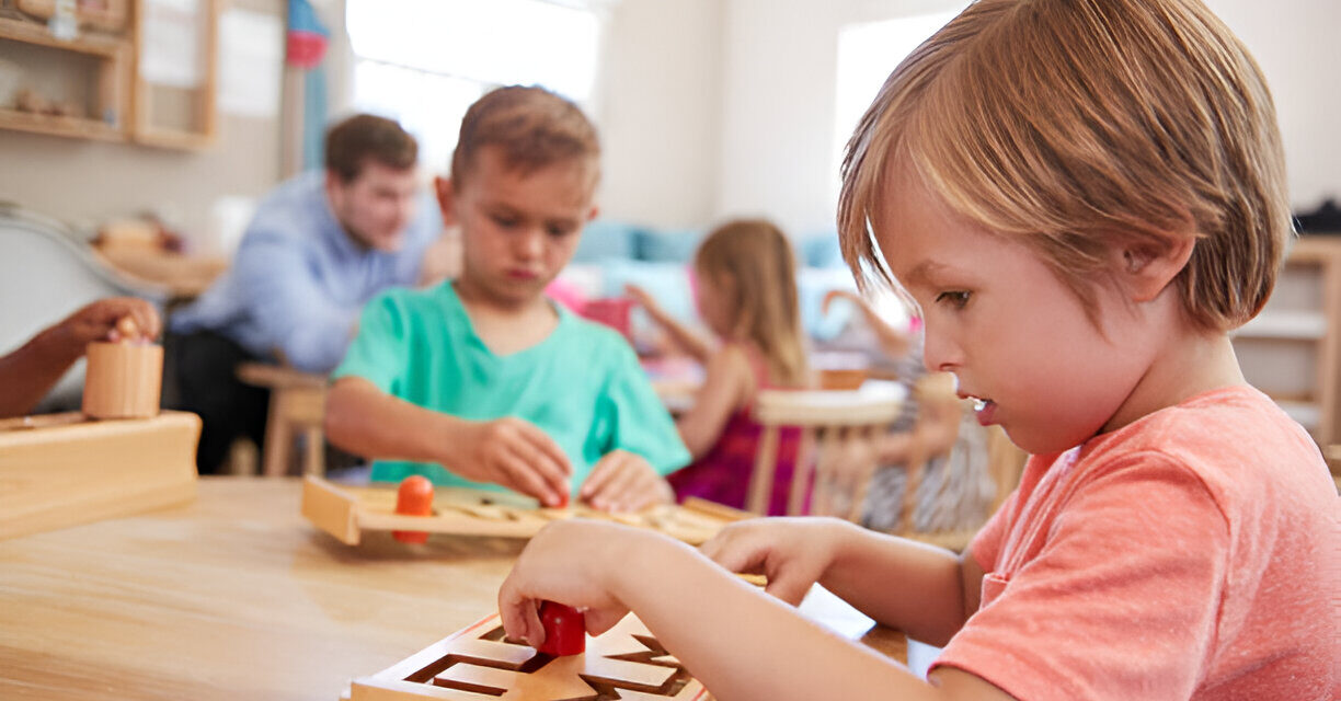 How Montessori Preschool Encourages Early Independence