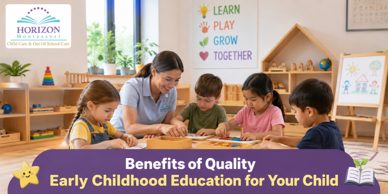 Benefits of Quality Early Childhood Education for Your Child